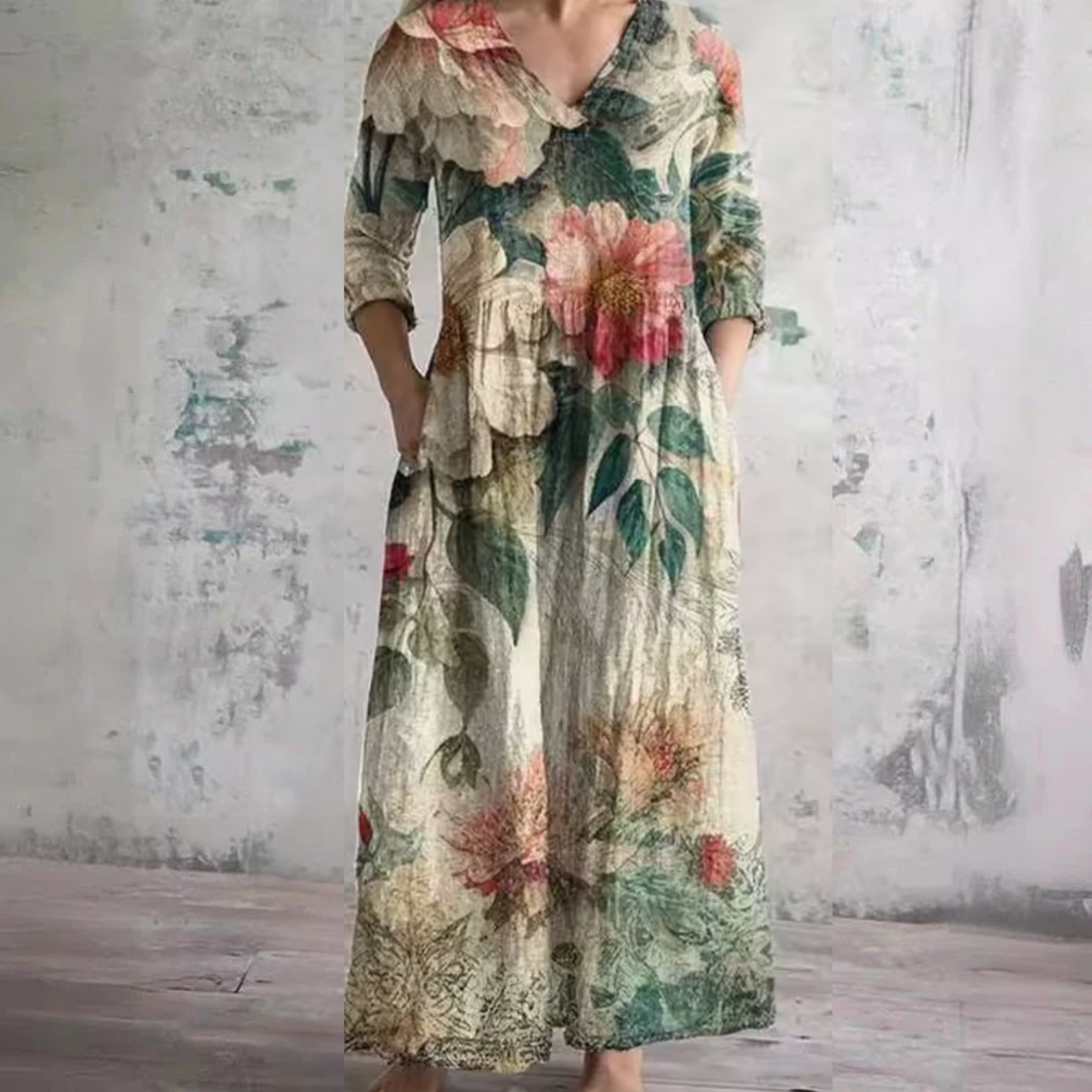 Tara™ | Robe Florale d'Été - Multicolore