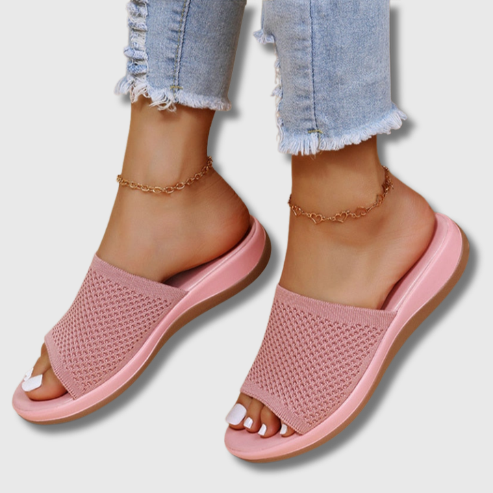 Elara | Sandales Orthopédiques Tricotées