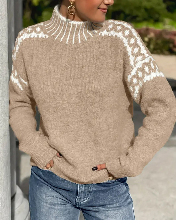 Elise™ | Pull Maille Élégant