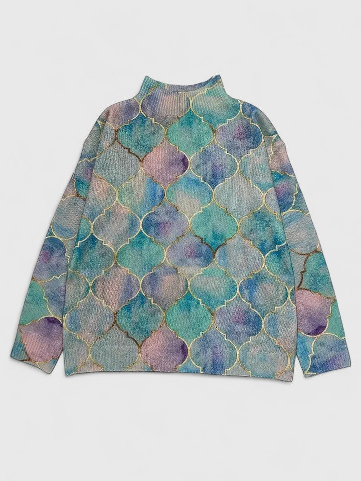 Amélia™ | Pull Fenti à Col Montant
