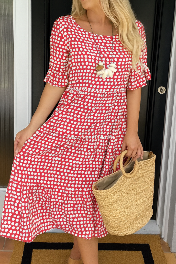 Iris | Robe Midi Sable