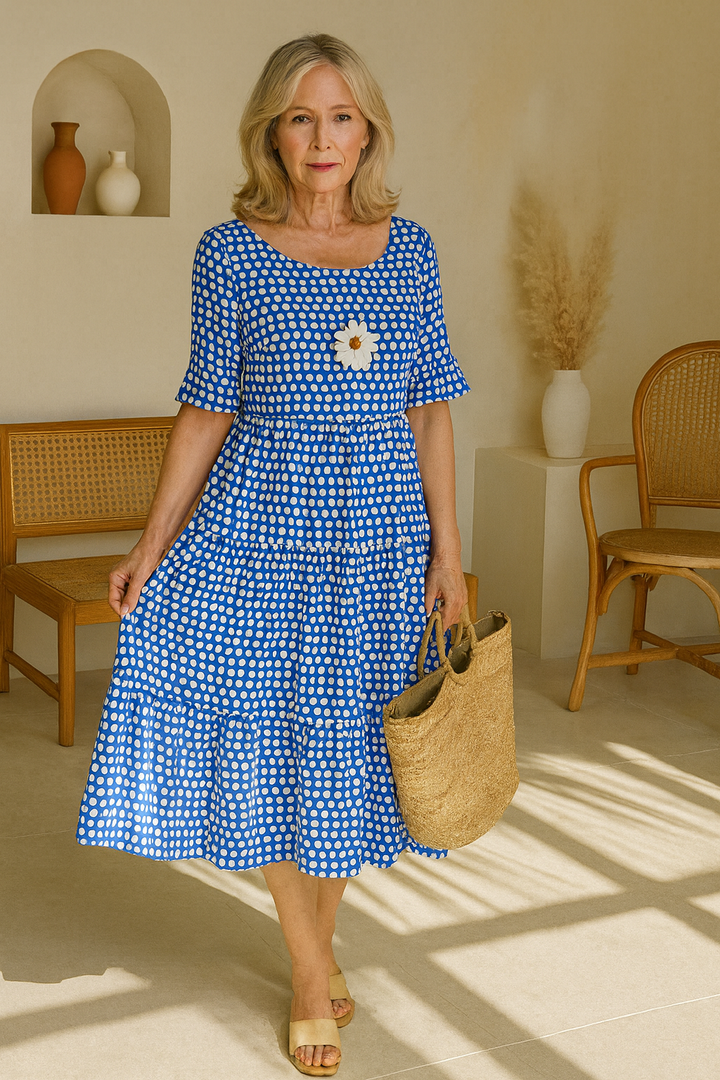 Iris | Robe Midi Sable