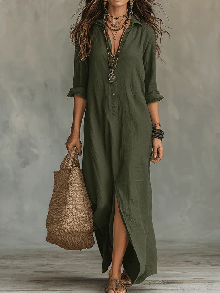 Willow Robe Maxi - Vert