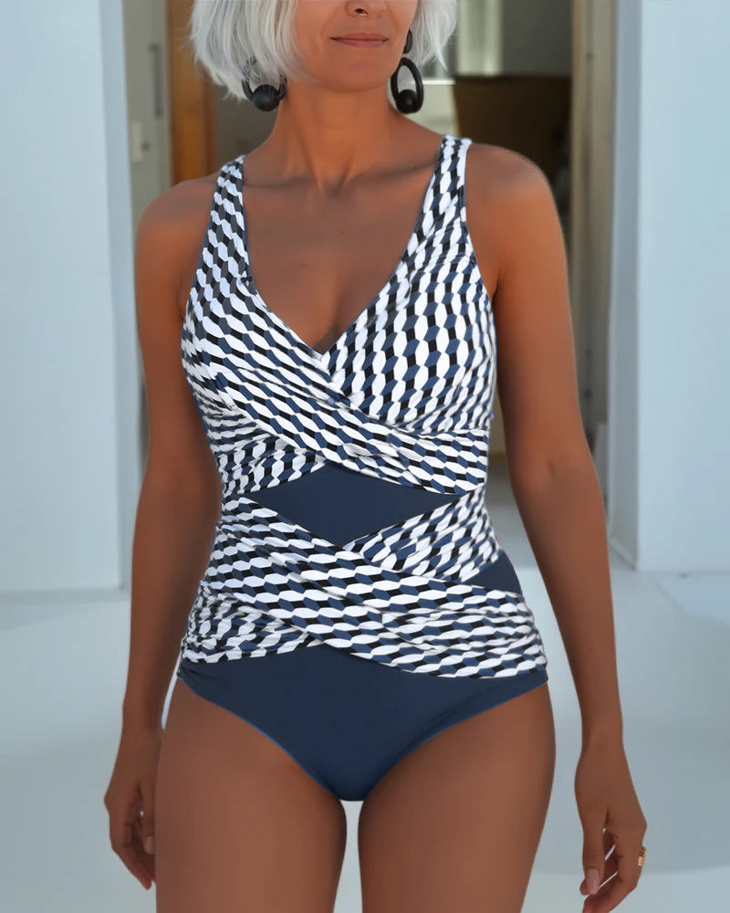 Ashley | Maillot de Bain Croisé pour Villégiature