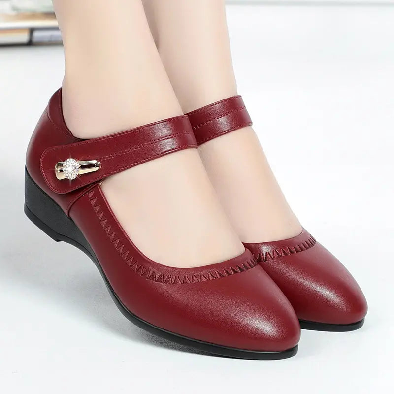 Lydia | Chaussures Élégantes à Talon Moyen Confort