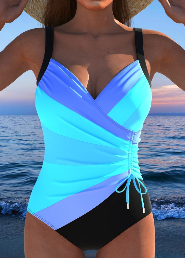 Maillot de Bain Luxueux - Bleu