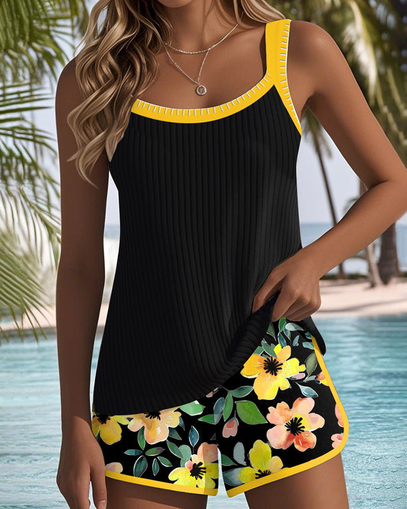 Matilda | Tankini Deux Pièces Pantalon de Plage