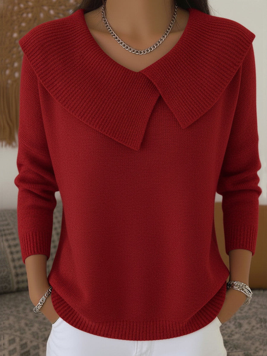 Lucia™ | Pull Chaud à Col Doux