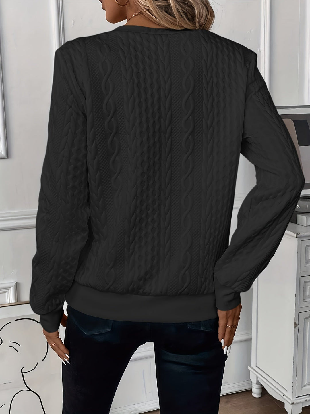 Bérengère™ | Pull Chic en Maille Raffinée