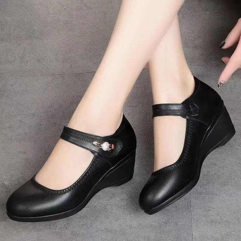 Lydia | Chaussures Élégantes à Talon Moyen Confort