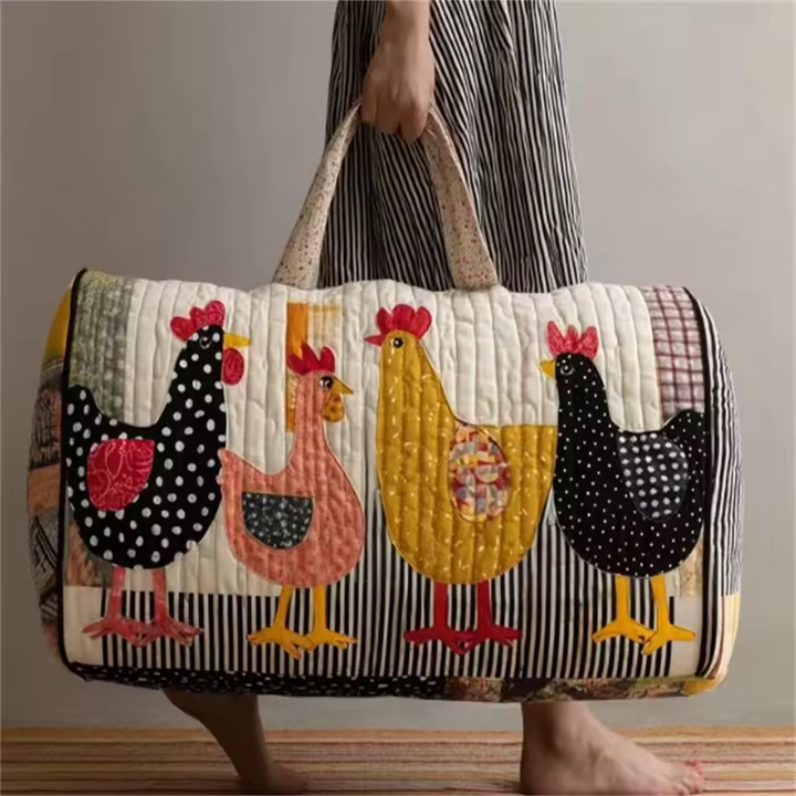 Harlow - Sac de Voyage Artisanal Doux