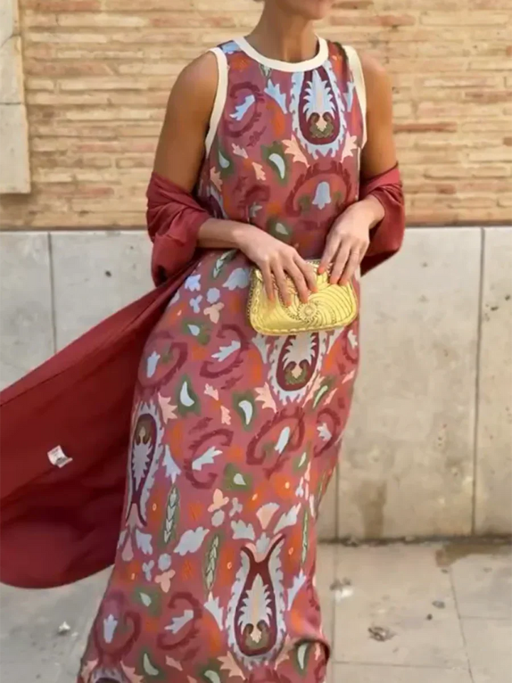 Delly - Robe deux pièces bohème chic