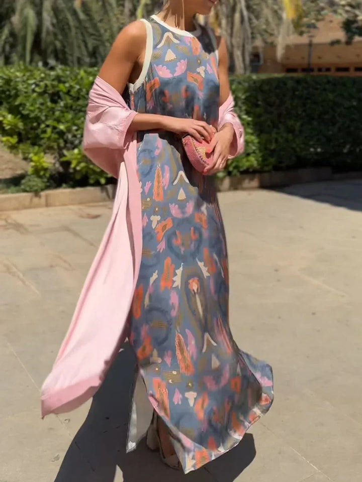 Delly - Robe deux pièces bohème chic