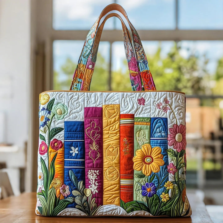 Sac artisanal - Bibliothèque florale