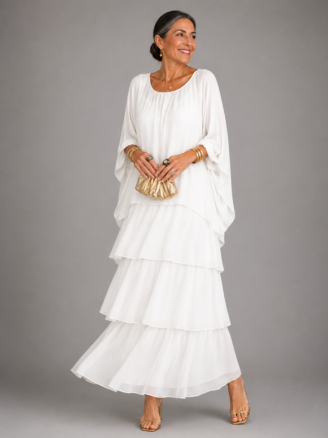 Lara | Robe Maxi Fluide Élégante