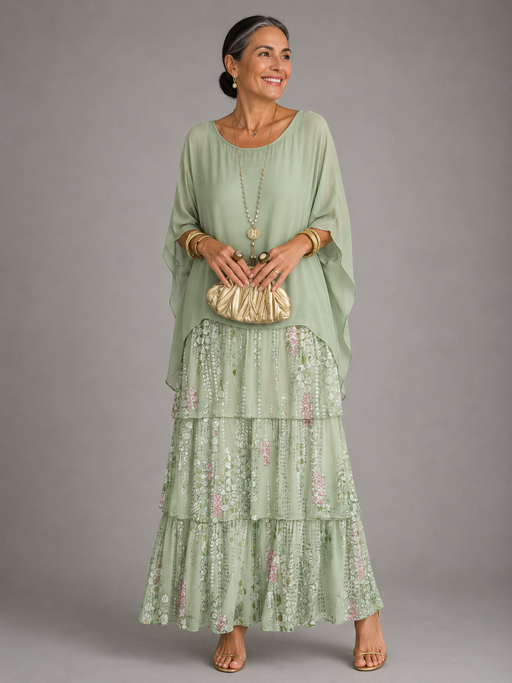 Lara | Robe Maxi Fluide Élégante