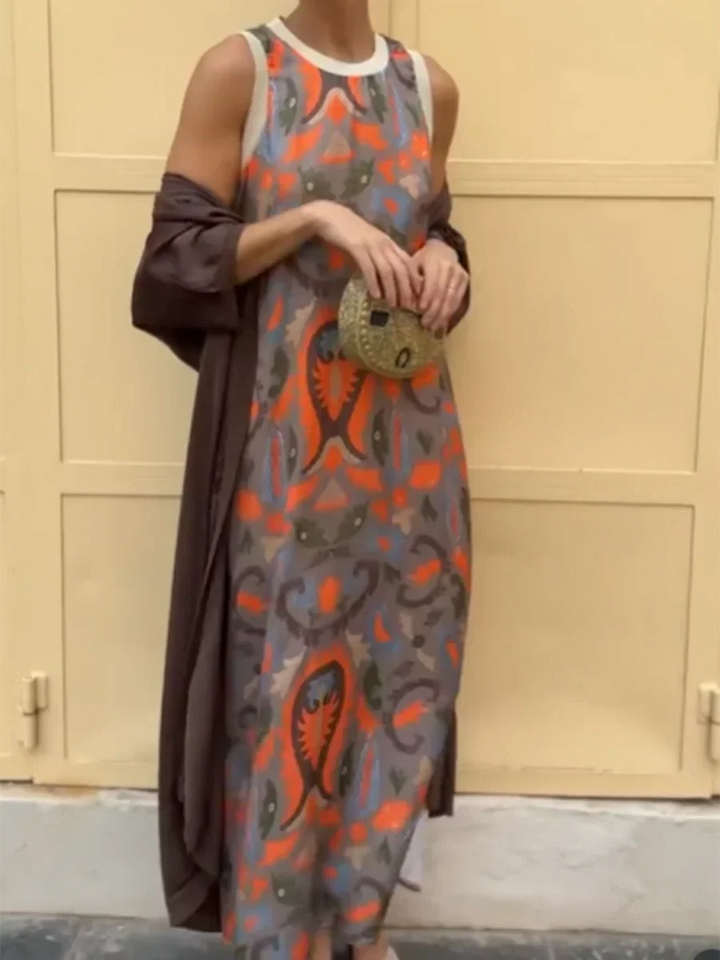 Delly - Robe deux pièces bohème chic