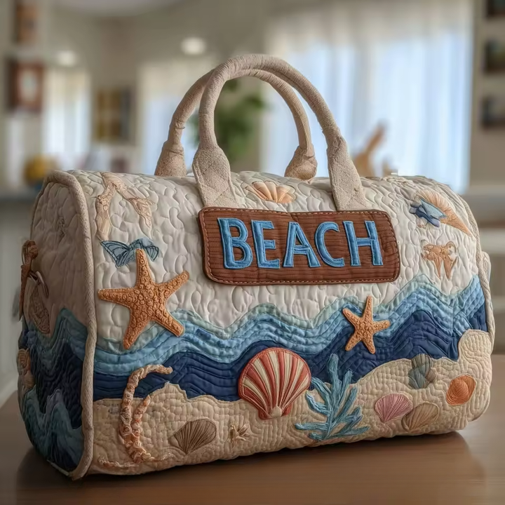 Selene - Sac de Voyage Artisanal Doux