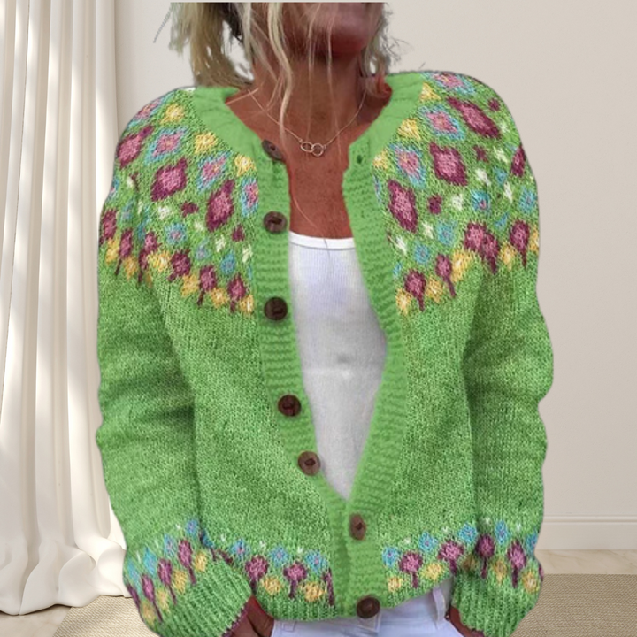 Aimée™ | Gilet Tricot Raffiné