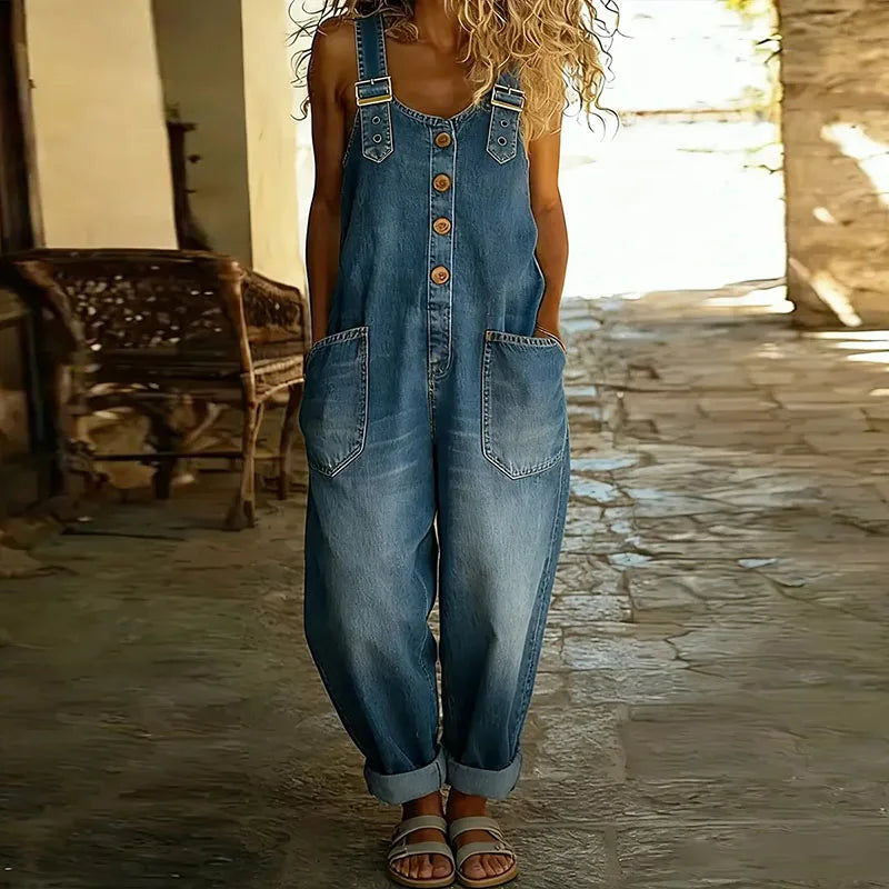 Saylor Salopette - Bleu