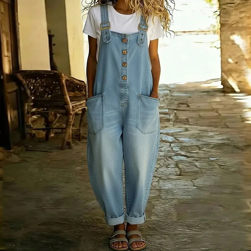 Saylor Salopette - Bleu Clair