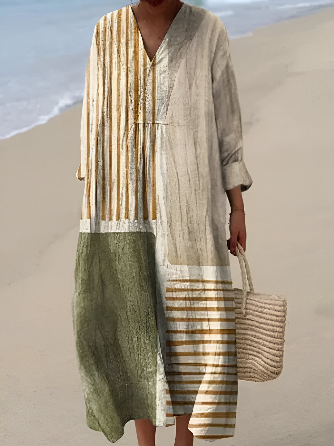 Alida - Robe d'Été Imprimée