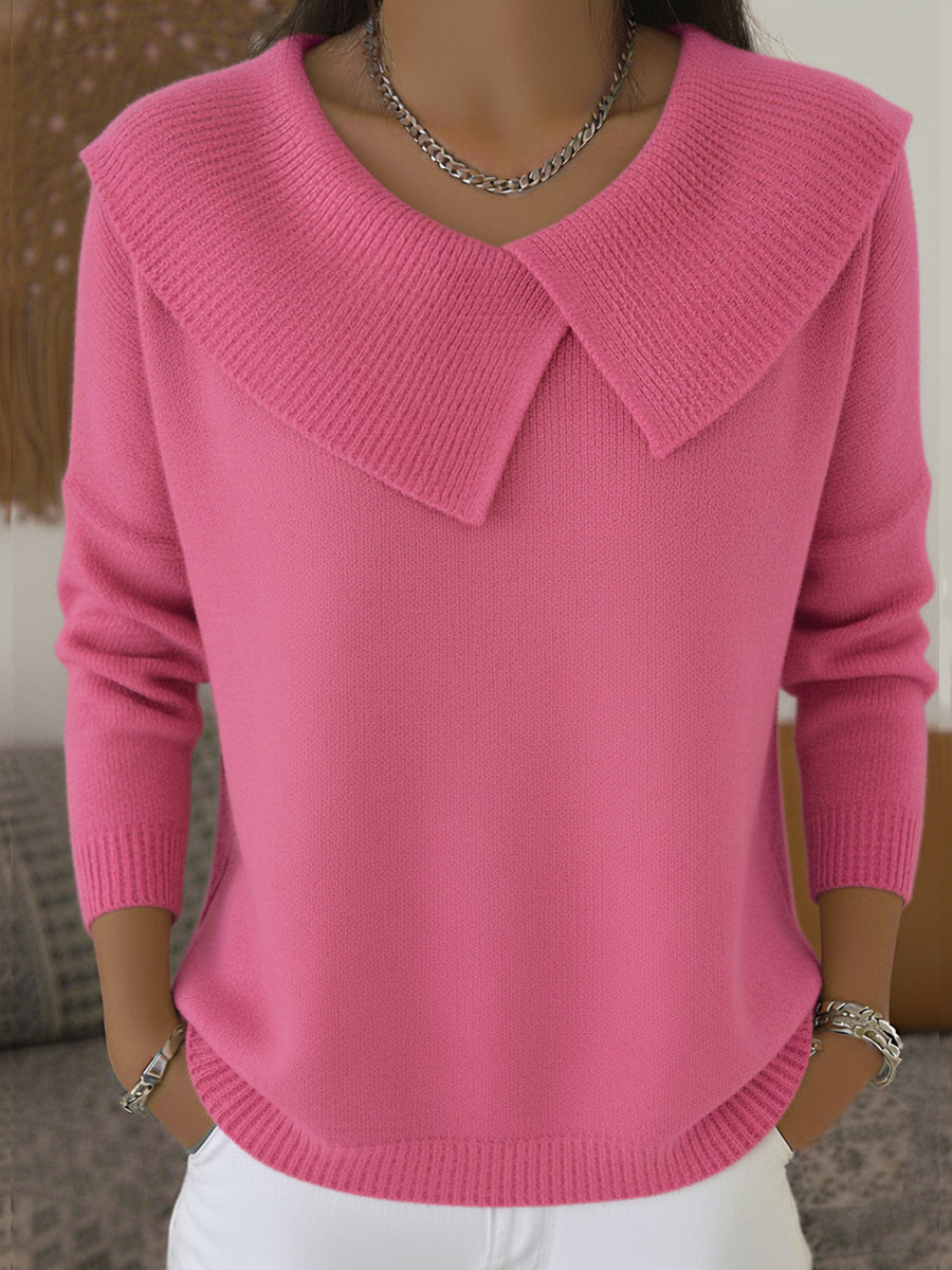 Lucia™ | Pull Chaud à Col Doux