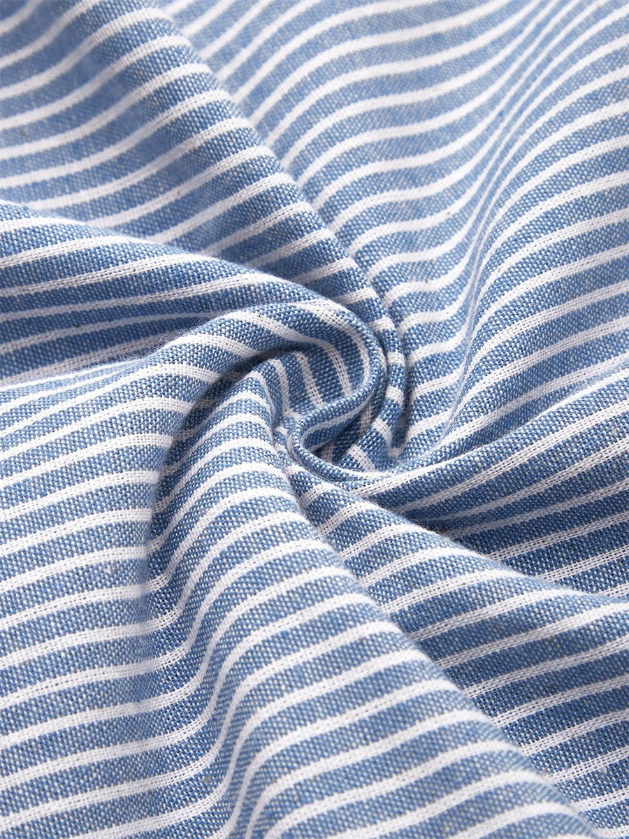 Brienne | Robe midi rayée au confort sans effort