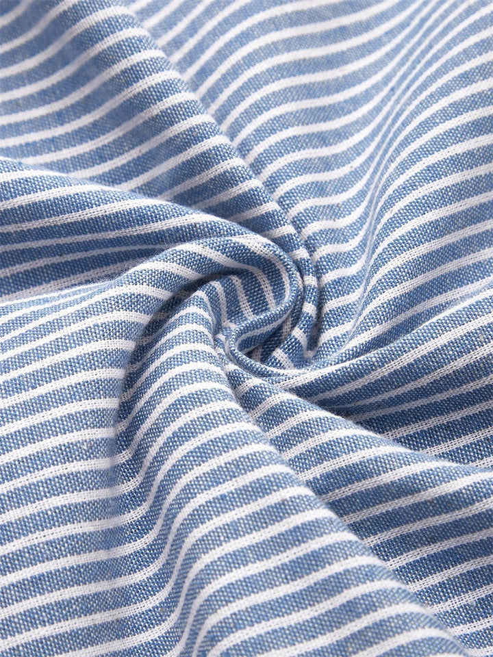 Brienne | Robe midi rayée au confort sans effort
