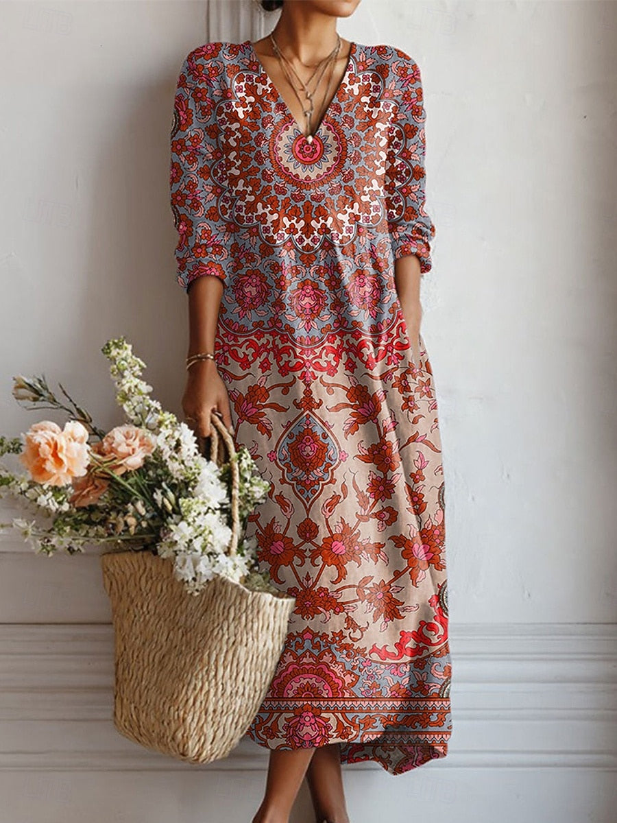 Esra - Robe Harmonieuse du Quotidien
