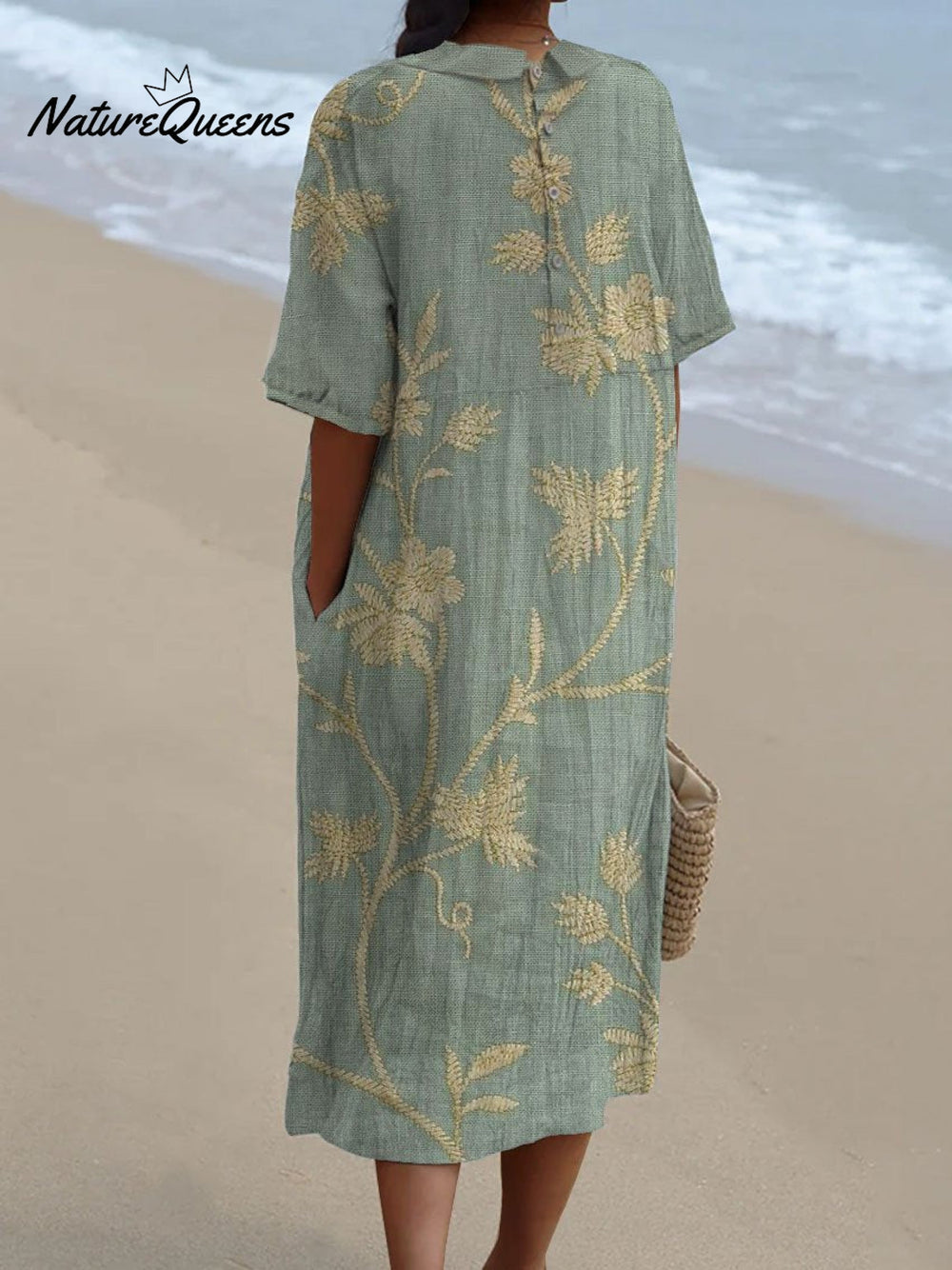 Merel - Robe Fleur Vintage (vue 2)