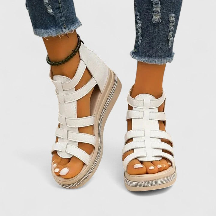 Kendall | Sandales Orthopédiques à Strass