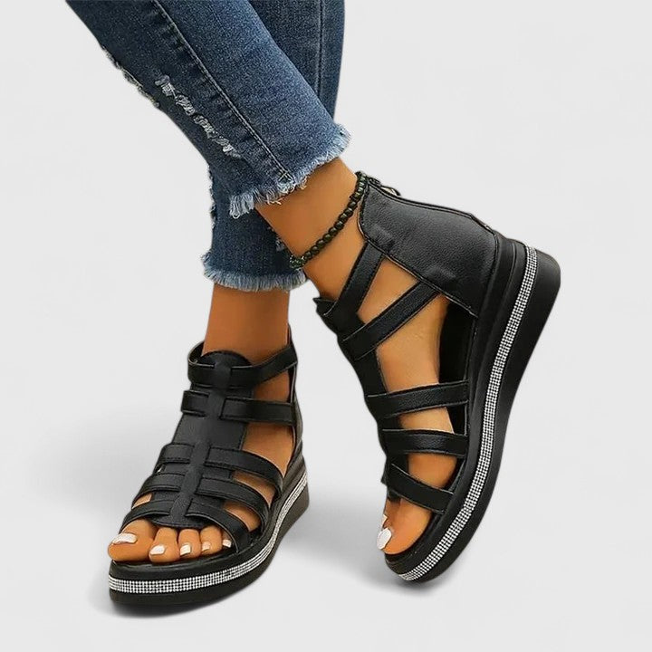 Kendall | Sandales Orthopédiques à Strass