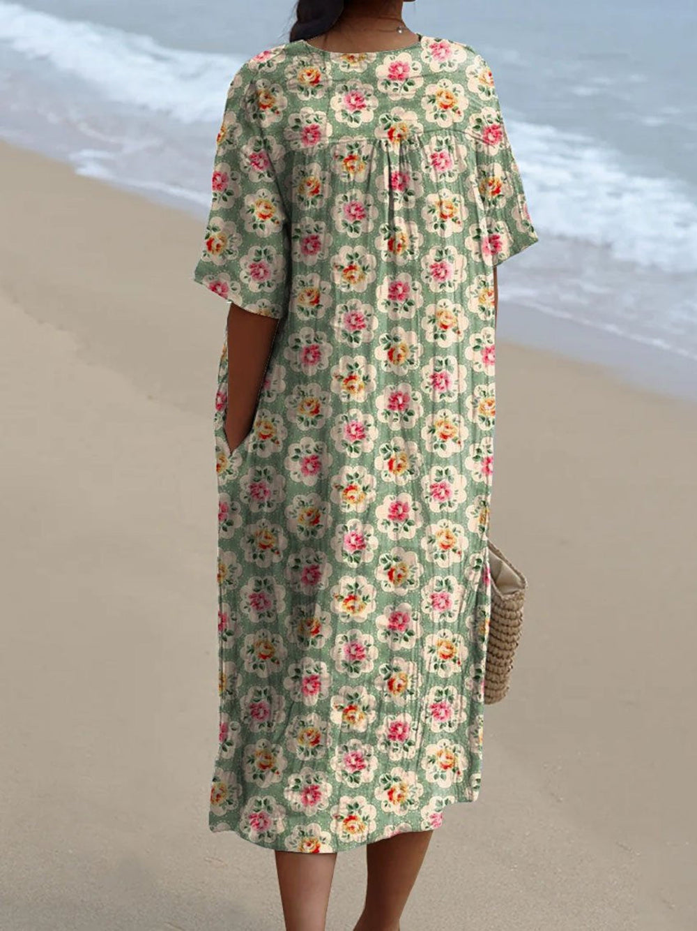 Femke - Robe Florale Vintage (vue 2)
